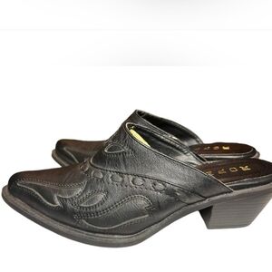 Roper Leather Ankle Boots